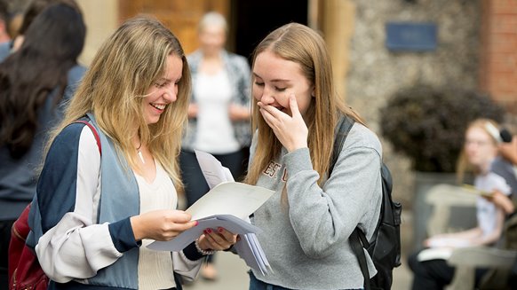 GCSE results Emily Chetwood Ursula Sullivan